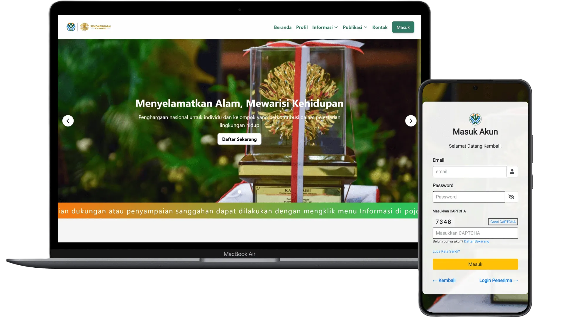 Sistem Informasi Penghargaan Lingkungan - SITARU